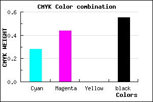 #524072 color CMYK mixer