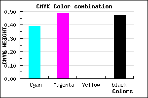 #524587 color CMYK mixer