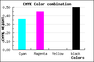 #524680 color CMYK mixer