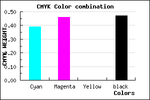 #524886 color CMYK mixer