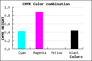 #53118F color CMYK mixer