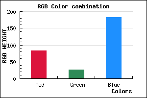 rgb background color #531AB6 mixer