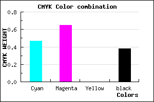 #53389E color CMYK mixer