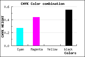 #534072 color CMYK mixer