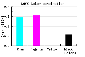 #534AC4 color CMYK mixer
