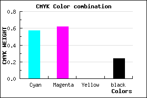 #534BC3 color CMYK mixer