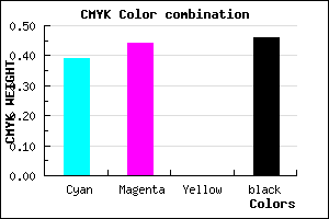 #534D89 color CMYK mixer