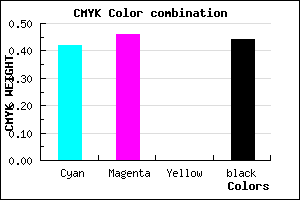#534D8F color CMYK mixer