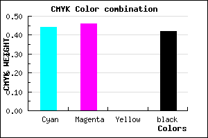 #535094 color CMYK mixer