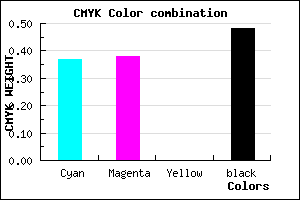 #535284 color CMYK mixer