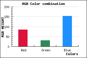 rgb background color #541F99 mixer