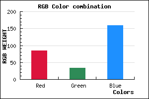 rgb background color #54219F mixer