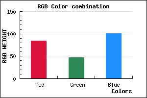rgb background color #542F65 mixer