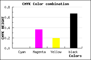 #543644 color CMYK mixer