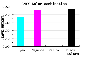 #544886 color CMYK mixer