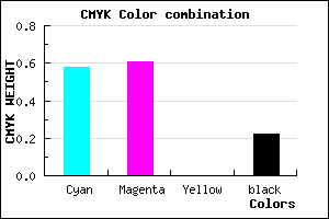#544DC7 color CMYK mixer
