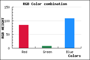 rgb background color #54086C mixer