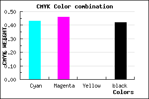 #545094 color CMYK mixer
