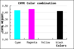 #545193 color CMYK mixer