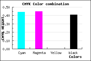 #545397 color CMYK mixer