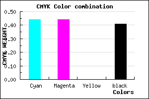 #545496 color CMYK mixer