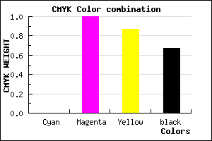 #55000B color CMYK mixer