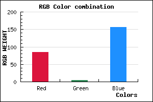 rgb background color #55049C mixer