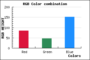 rgb background color #552F98 mixer