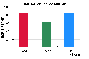 rgb background color #553F55 mixer