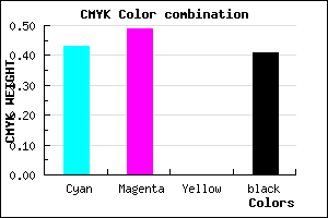 #554C96 color CMYK mixer