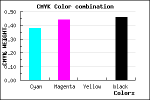 #554D89 color CMYK mixer