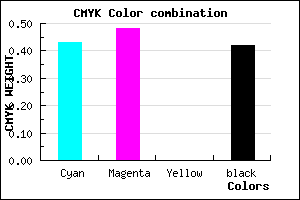 #554D95 color CMYK mixer