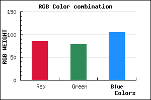 rgb background color #554F69 mixer