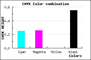 #555472 color CMYK mixer