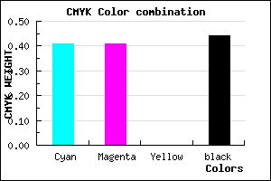 #55558F color CMYK mixer