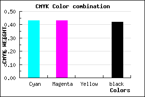 #555595 color CMYK mixer