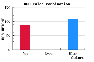 rgb background color #56006C mixer