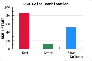 rgb background color #560C34 mixer