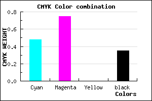 #562AA6 color CMYK mixer