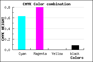 #562EEA color CMYK mixer