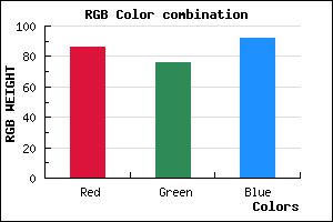 rgb background color #564C5C mixer