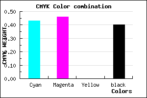 #565298 color CMYK mixer