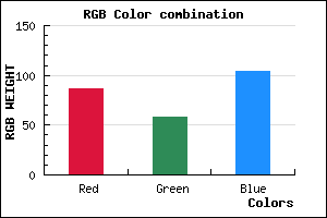 rgb background color #573A68 mixer