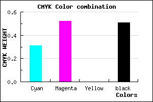 #573C7E color CMYK mixer