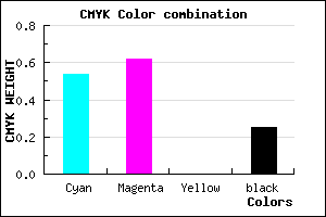 #5748BE color CMYK mixer