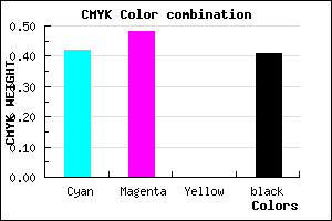 #574E96 color CMYK mixer