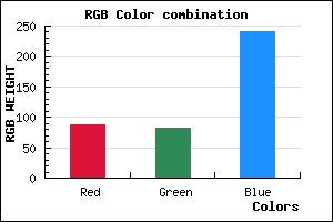 rgb background color #5752F0 mixer