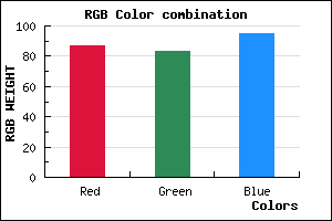 rgb background color #57535F mixer