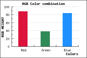 rgb background color #582654 mixer