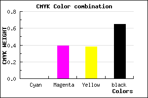 #583637 color CMYK mixer